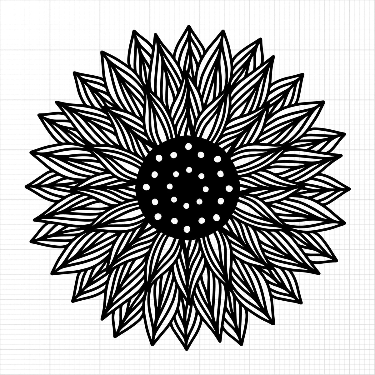 Sunflower Mandala