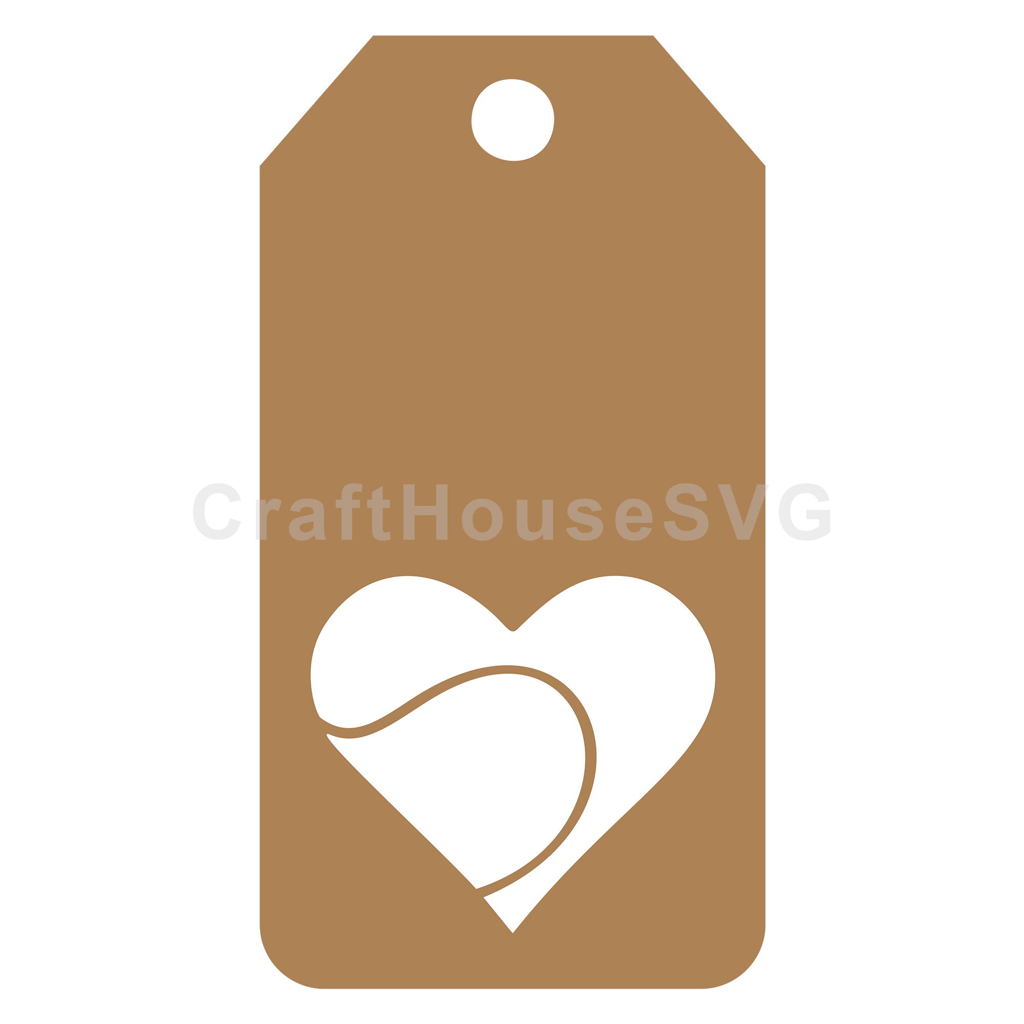 Tennis Gift Tag SVG
