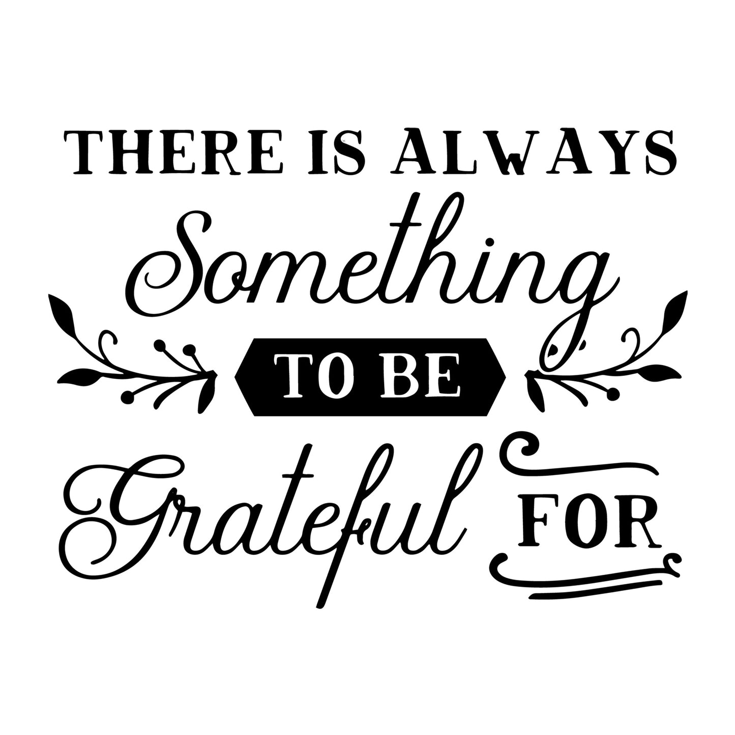 There's always something to be grateful for SVG