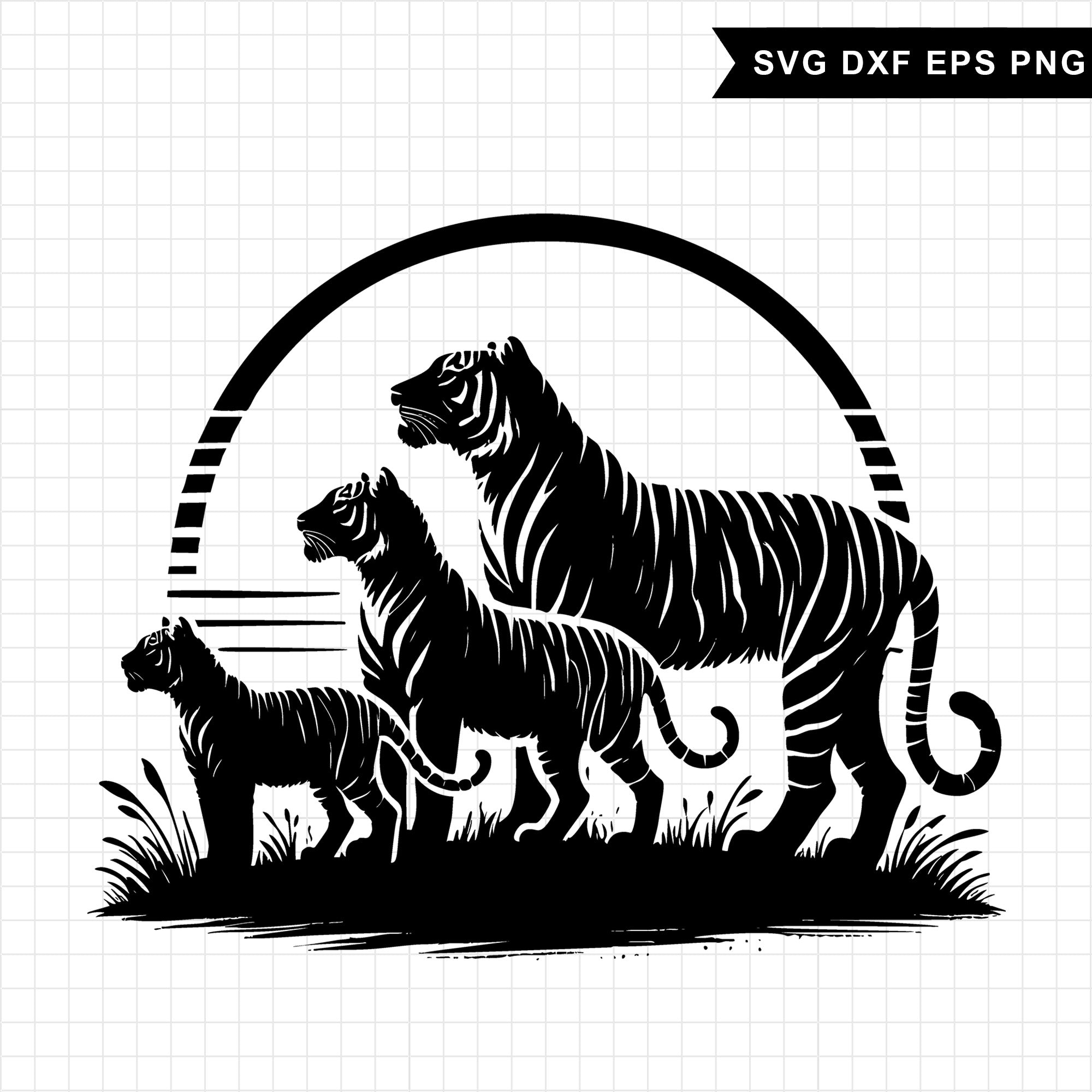 Tiger SVG Bundle