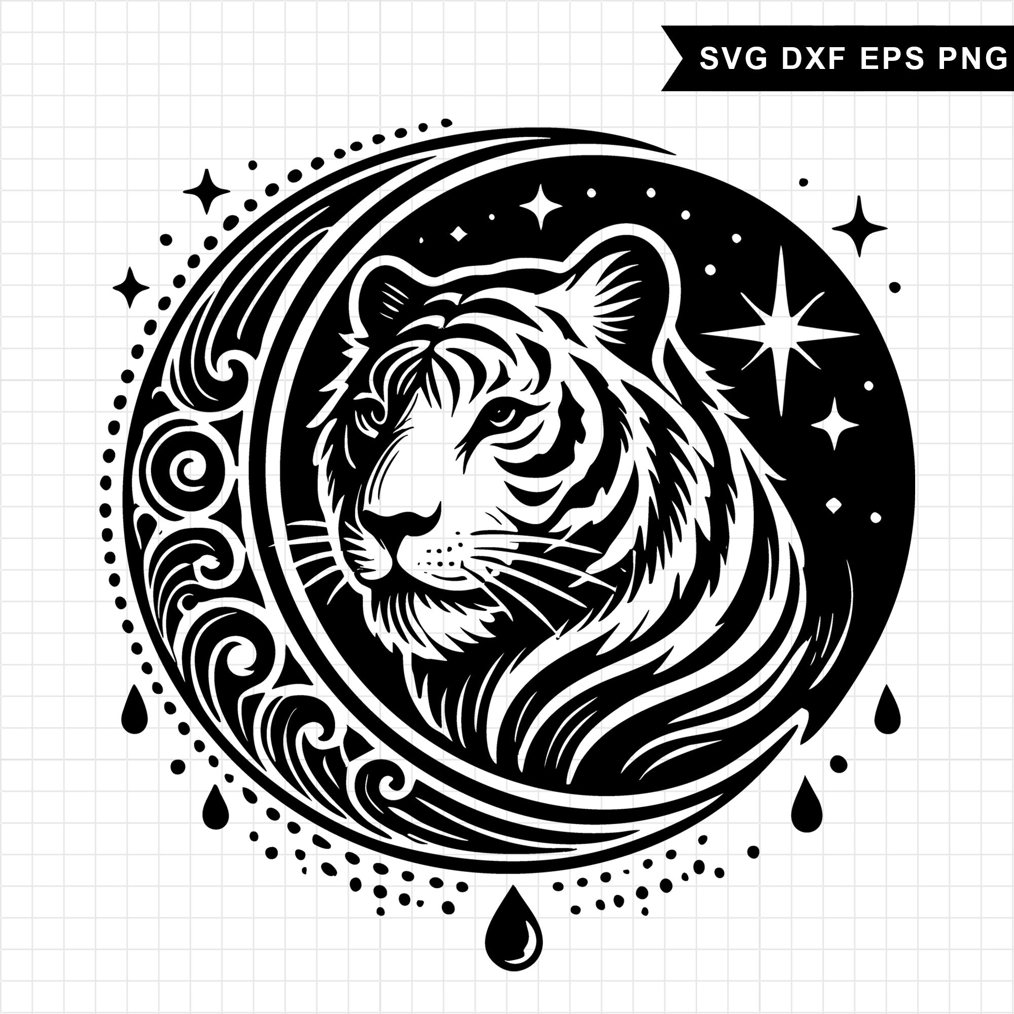 Tiger SVG Bundle