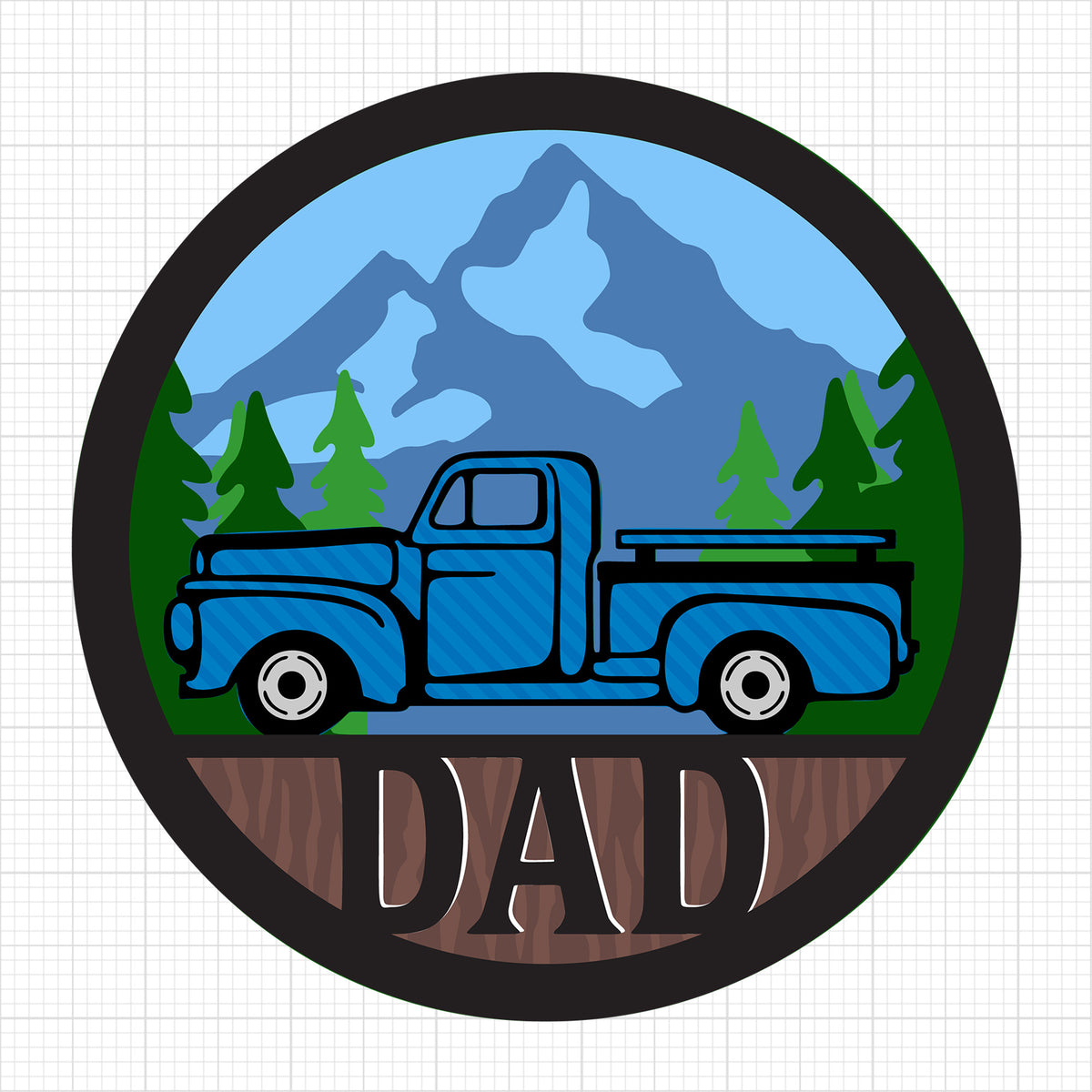 Truck 3D dad