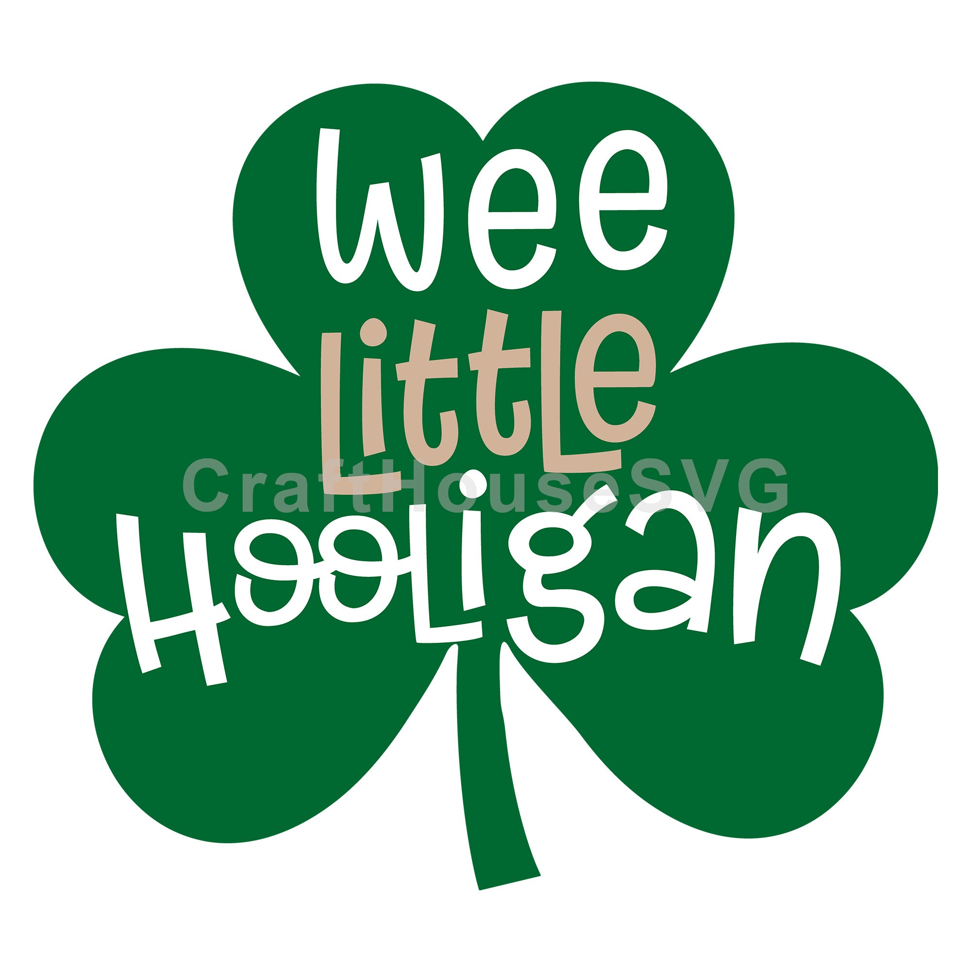 Wee little Hooligan SVG | A St. Patrick's Day SVG cut file M45F