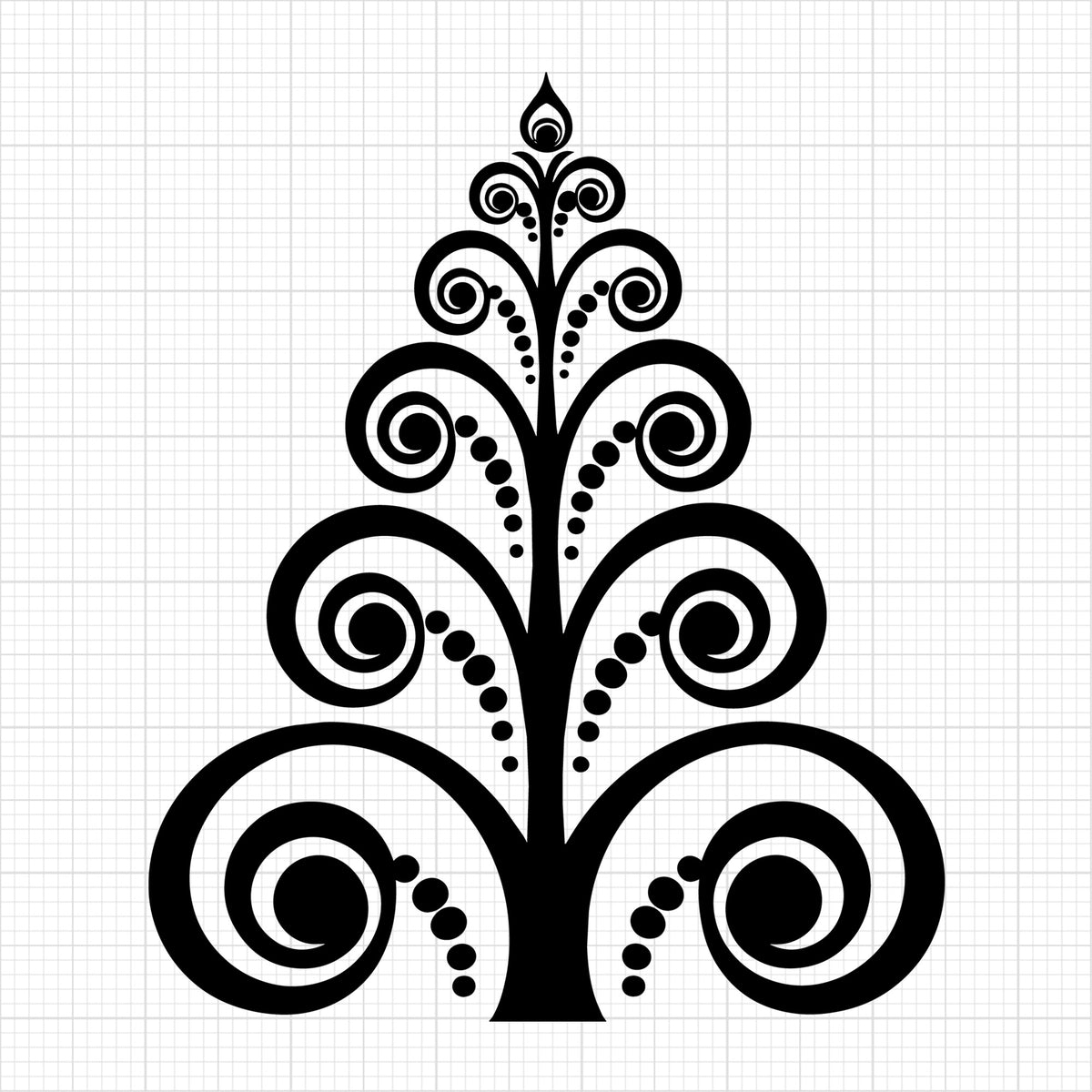 Whimsical Christmas Tree 17