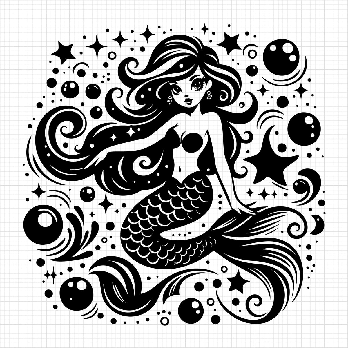 Whimsical Mermaid 02
