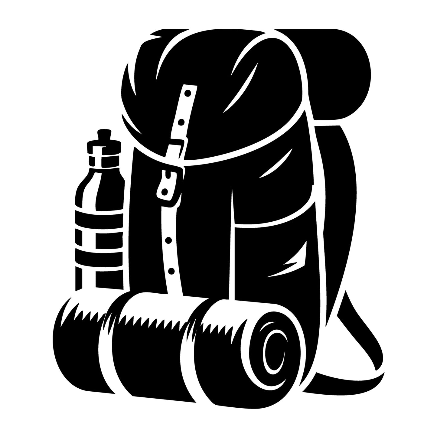 Wilderness SVG for Cricut, Silhouette, laser cutting, vinyl, sublimation, outdoor shirts, decals, signs, and DIY craft projects.