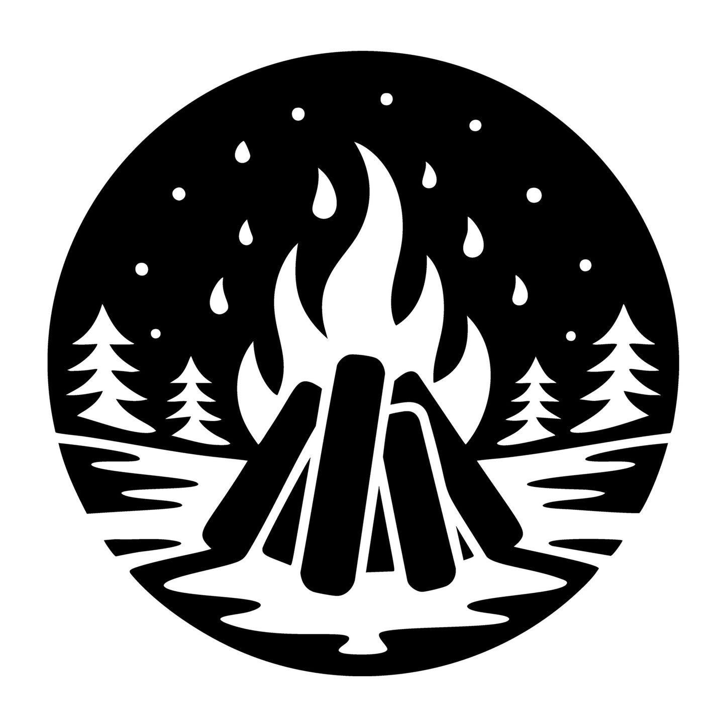 Wilderness SVG for Cricut, Silhouette, laser cutting, vinyl, sublimation, outdoor shirts, decals, signs, and DIY craft projects.