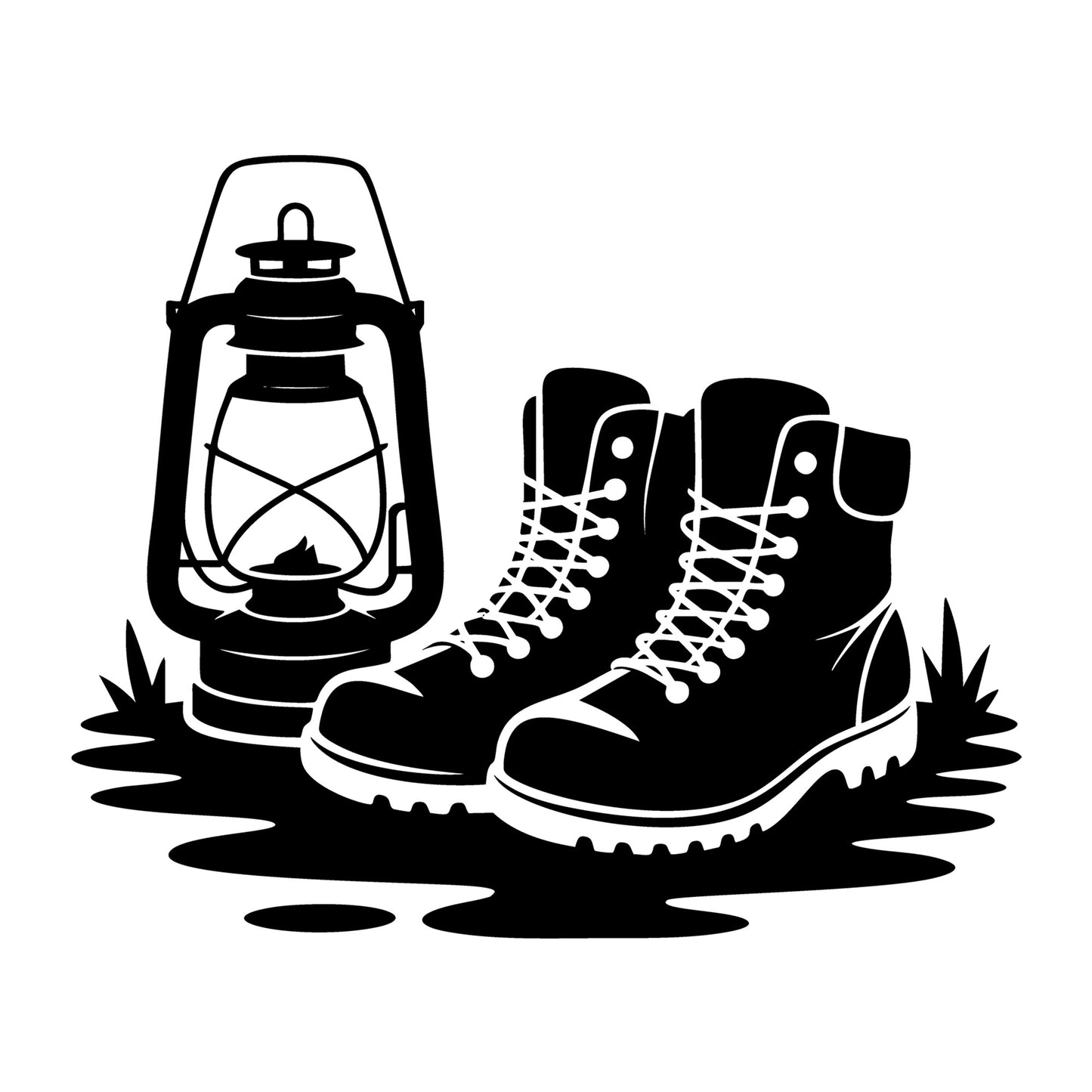 Wilderness SVG for Cricut, Silhouette, laser cutting, vinyl, sublimation, outdoor shirts, decals, signs, and DIY craft projects.