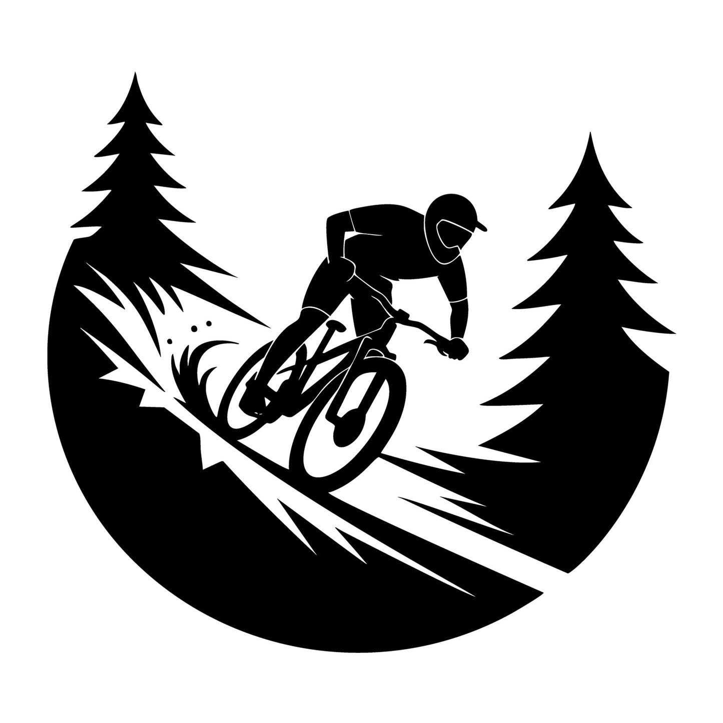 Wilderness SVG for Cricut, Silhouette, laser cutting, vinyl, sublimation, outdoor shirts, decals, signs, and DIY craft projects.
