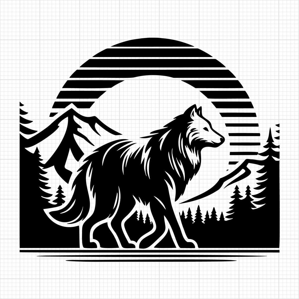 Wolf Mountains Landscape
