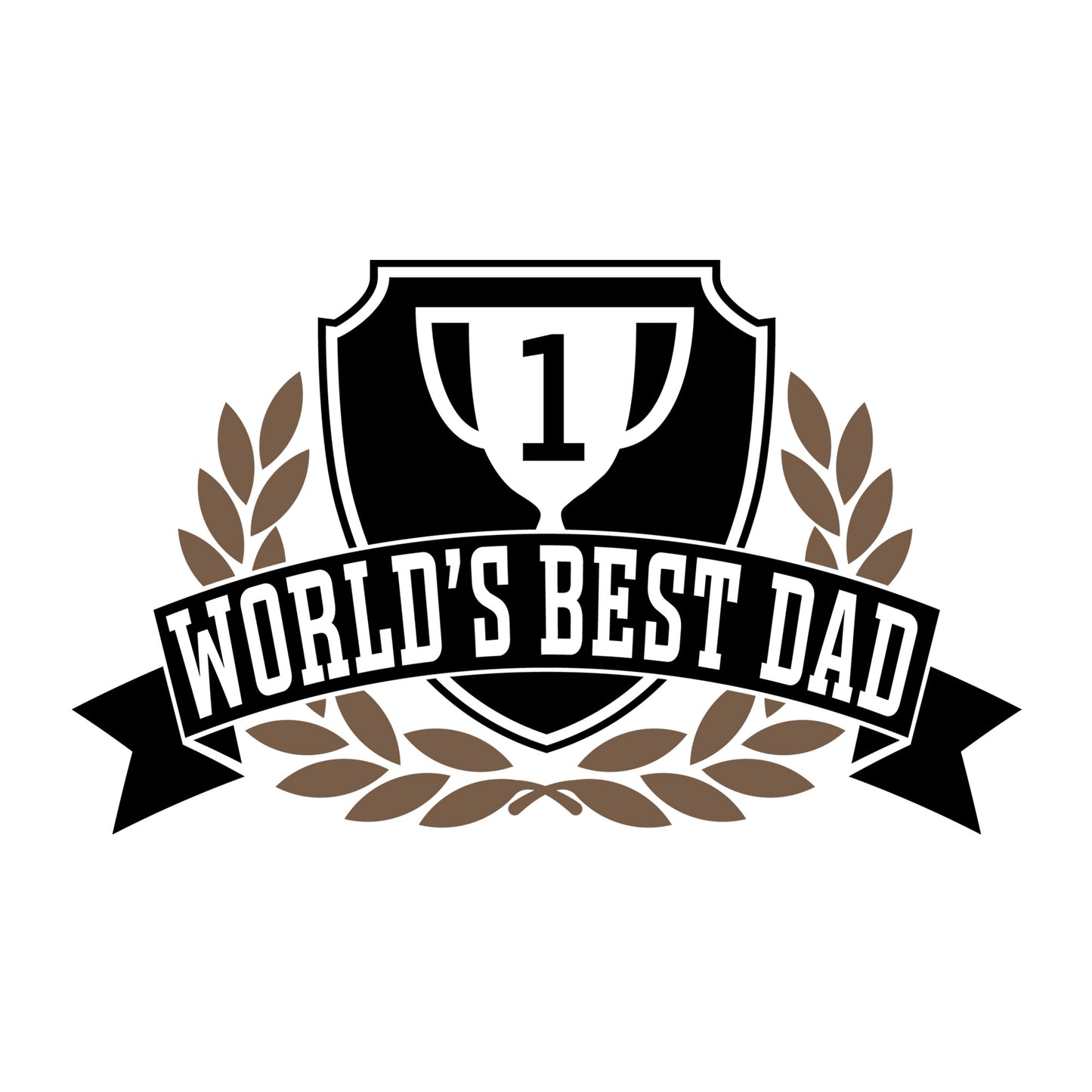 World's best dad SVG