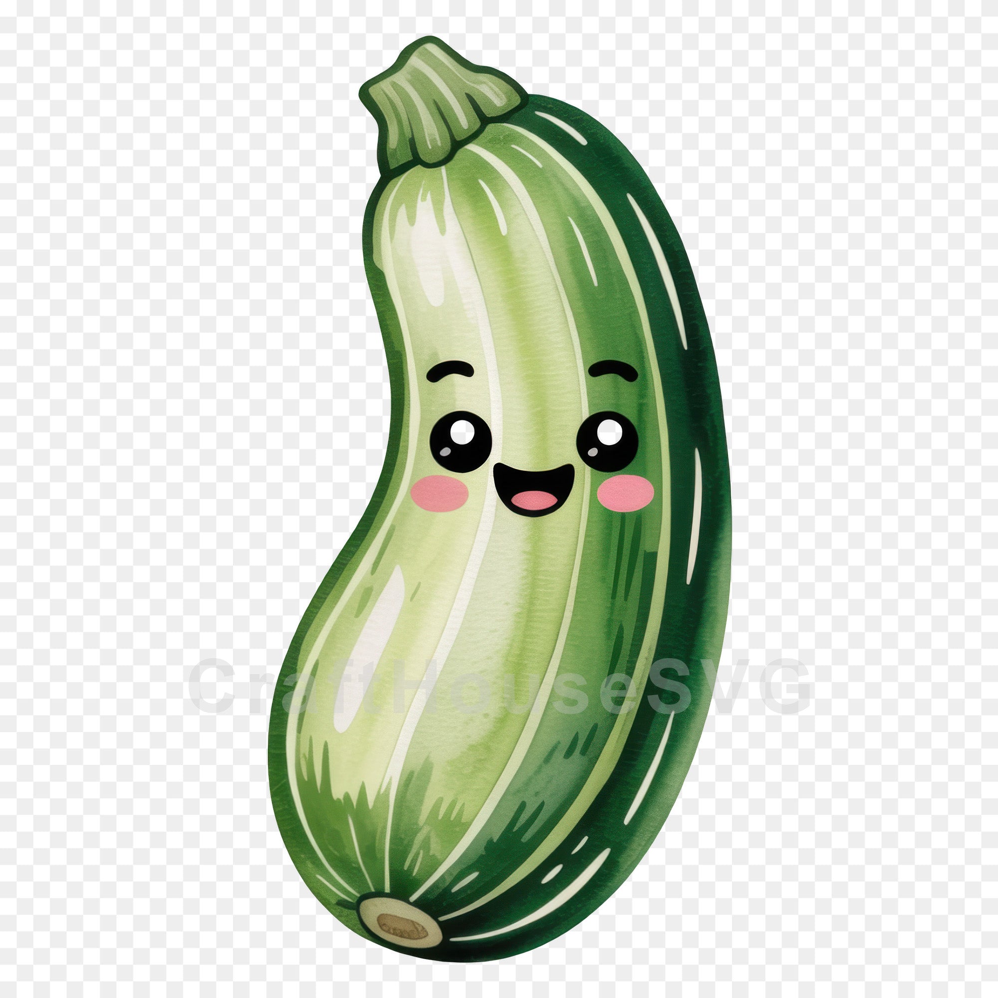 Kawaii Vegetables Clipart Sublimation Bundle PNG