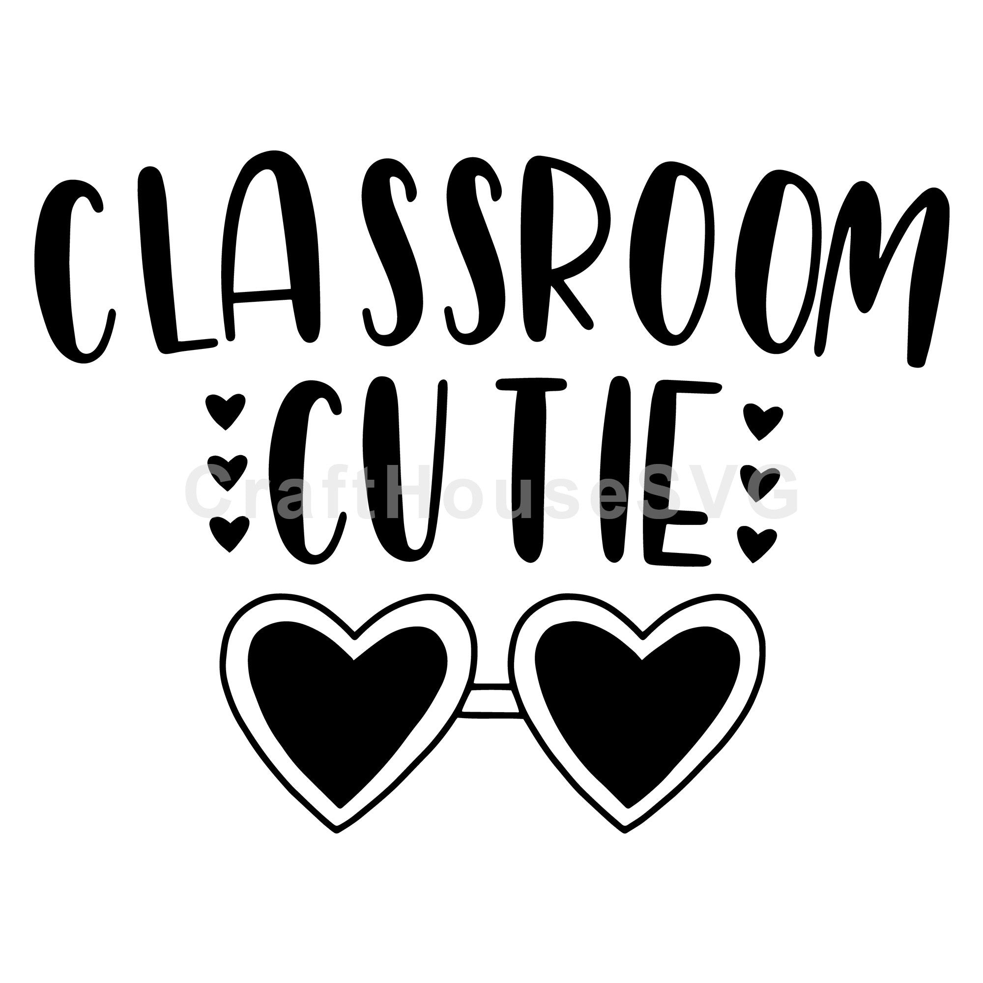 Classroom Cutie SVG