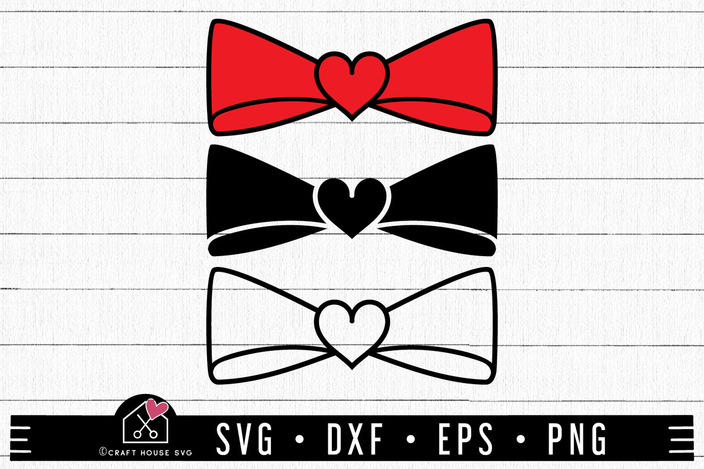 Bow SVG Ribbon Cut Files - Craft House SVG