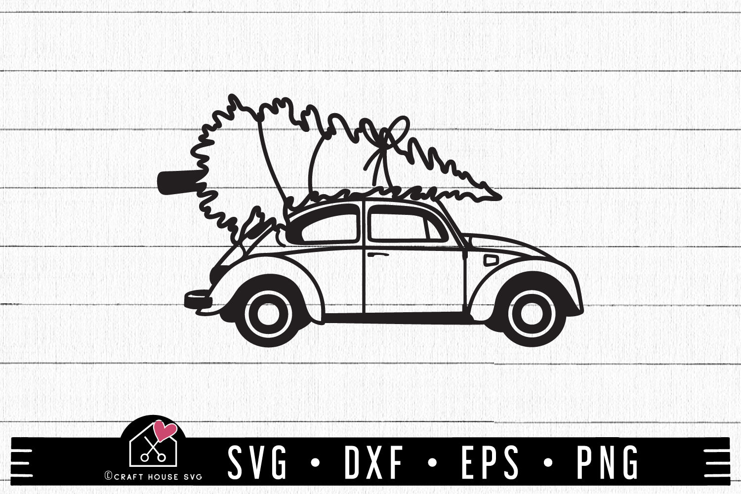 Christmas Car SVG | MF