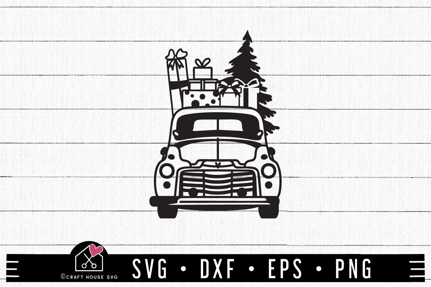 Christmas Truck SVG | MF