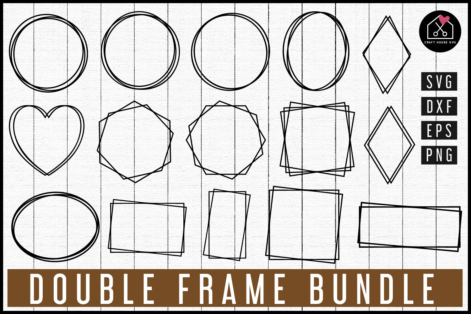 Double Frame SVG Bundle