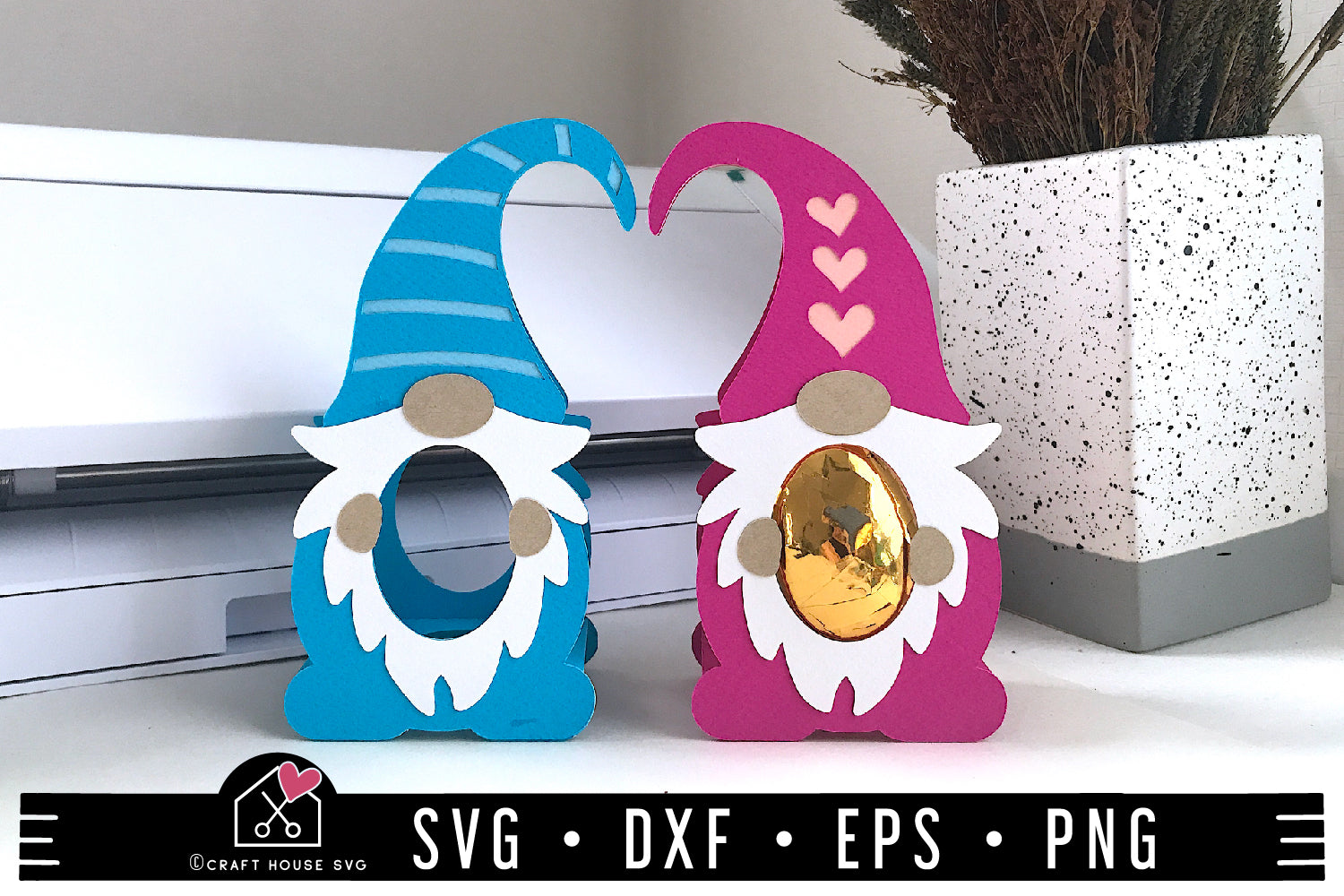 FREE Gnome egg holder SVG | Easter egg holder SVG | FB185