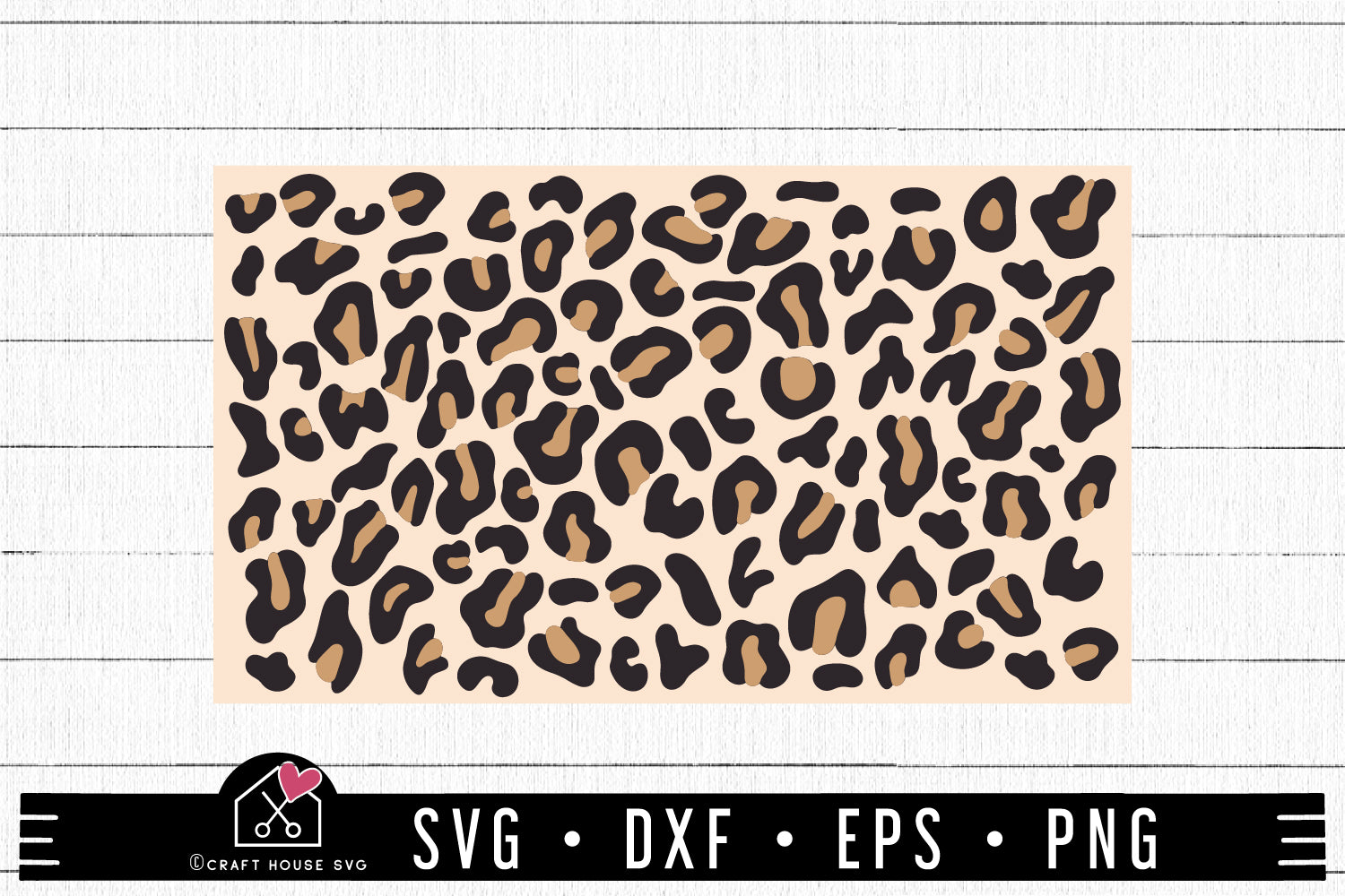 FREE Leopard Color Print Pattern SVG cut file - Craft House SVG