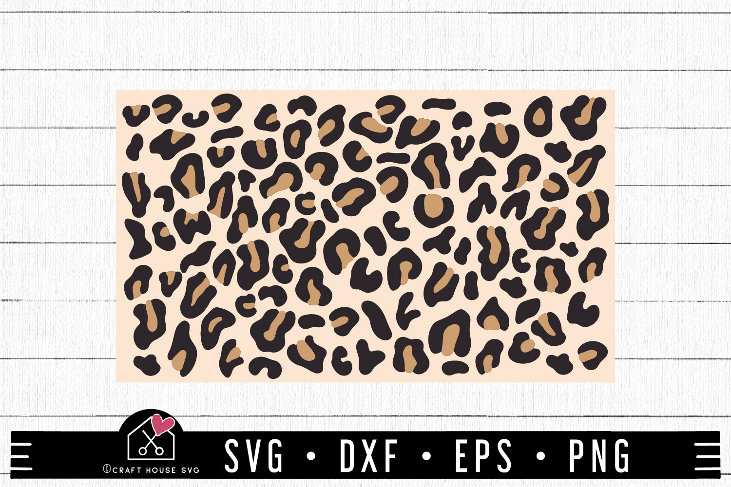 FREE Leopard Color Print Pattern SVG | FB245
