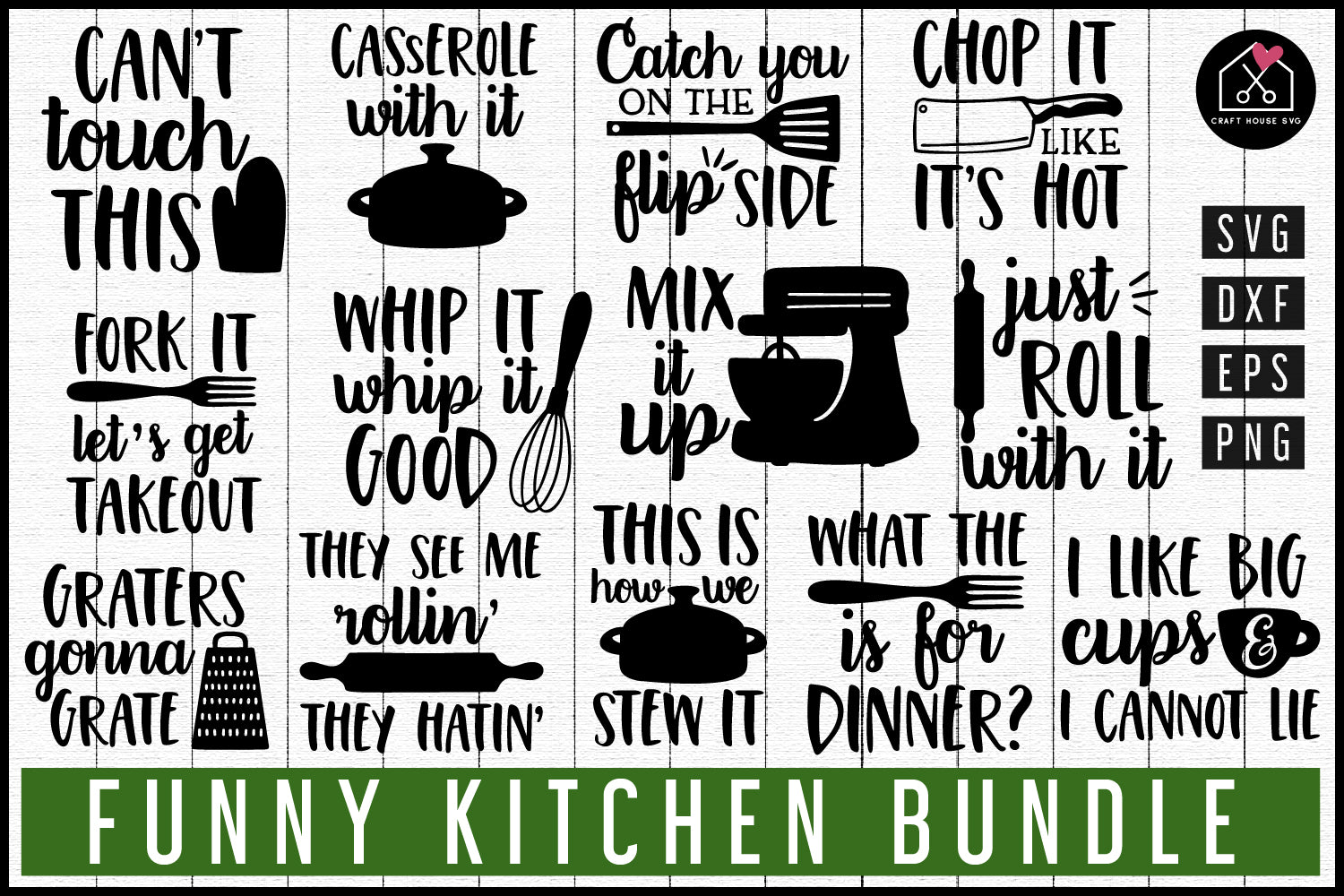 Kitchen SVG Bundle