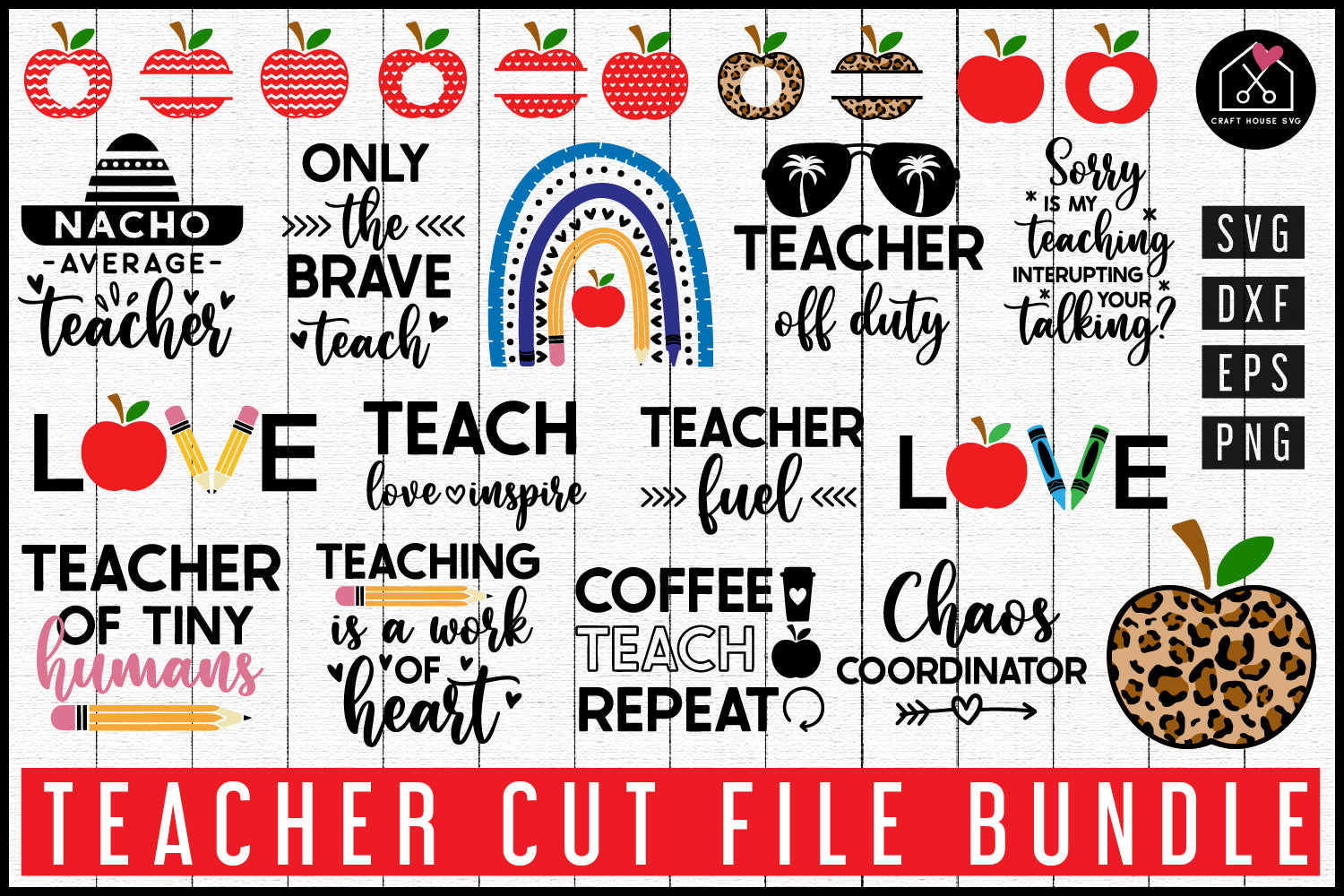 Teacher SVG Bundle