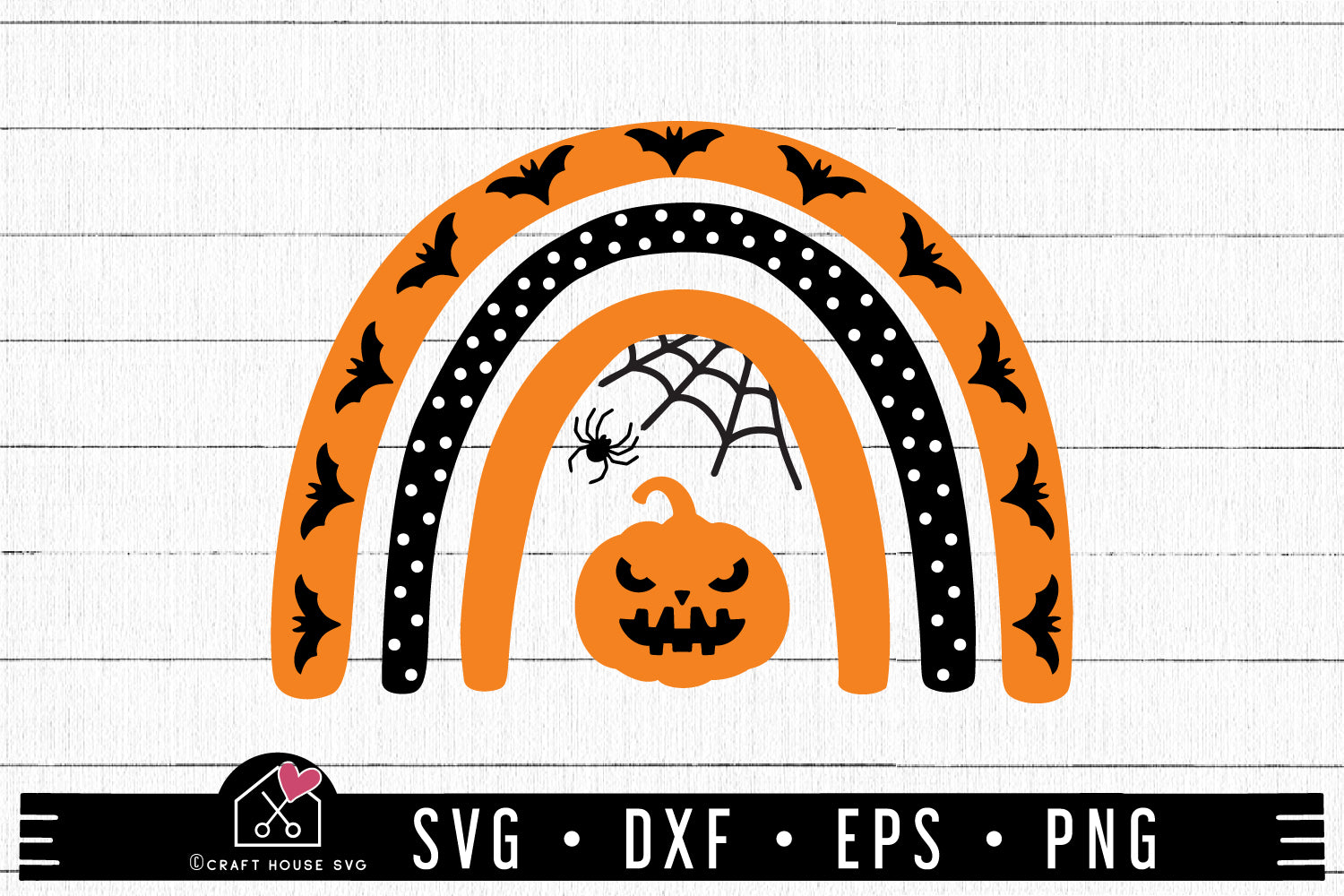 FREE Halloween rainbow SVG | FB281