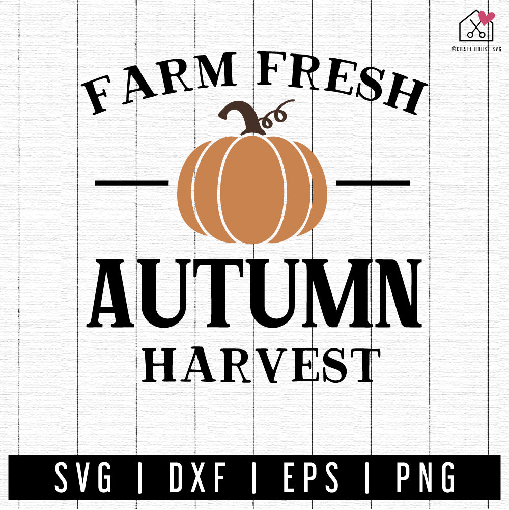 FREE Farm fresh autumn harvest SVG Fall SVG | FB287