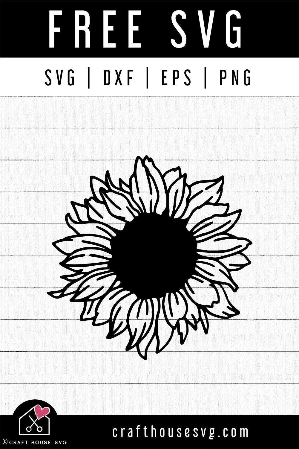 FREE Sunflower SVG | FB312