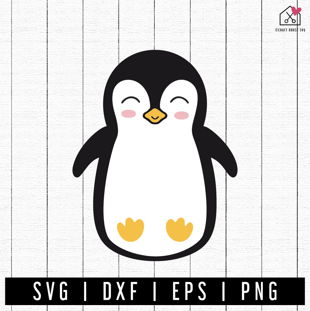 FREE Penguin SVG FB345