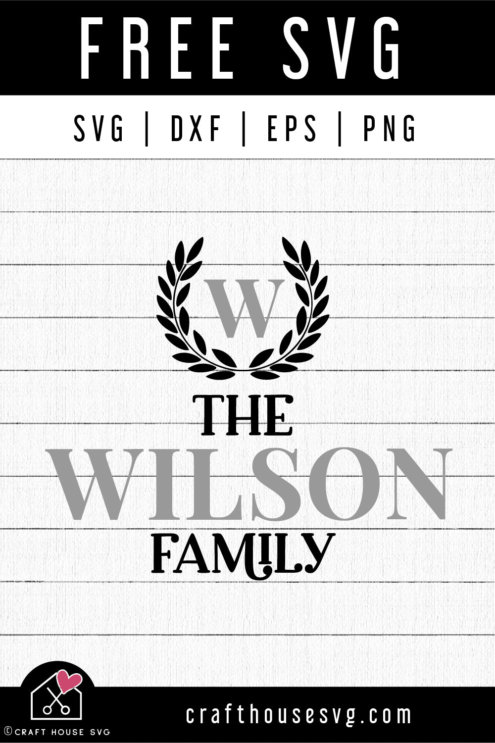 FREE Family Monogram SVG | Family SVG FB371
