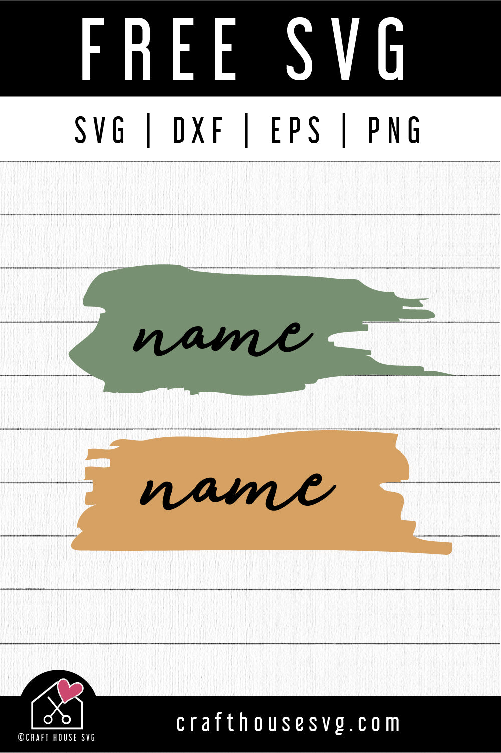 FREE Brush Stroke SVG FB413