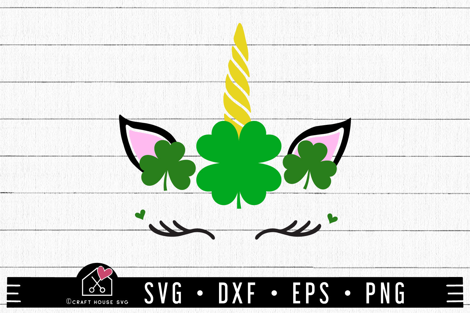 FREE St. Patrick's Day Unicorn SVG | FB436