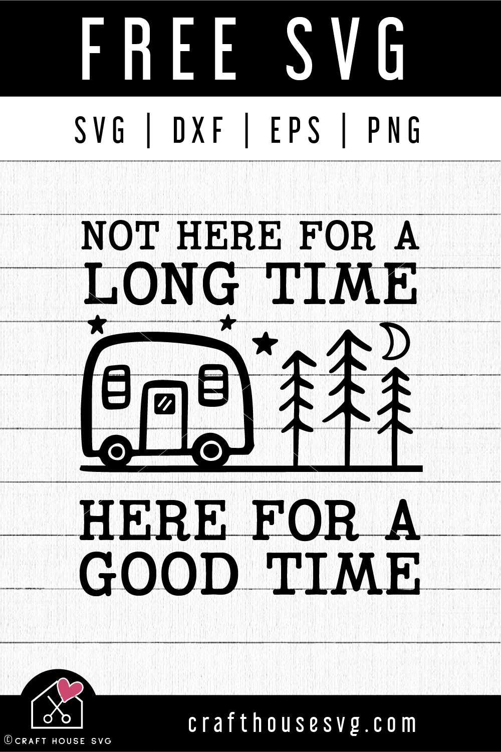 FREE Camping SVG Camper Cut File | FB476