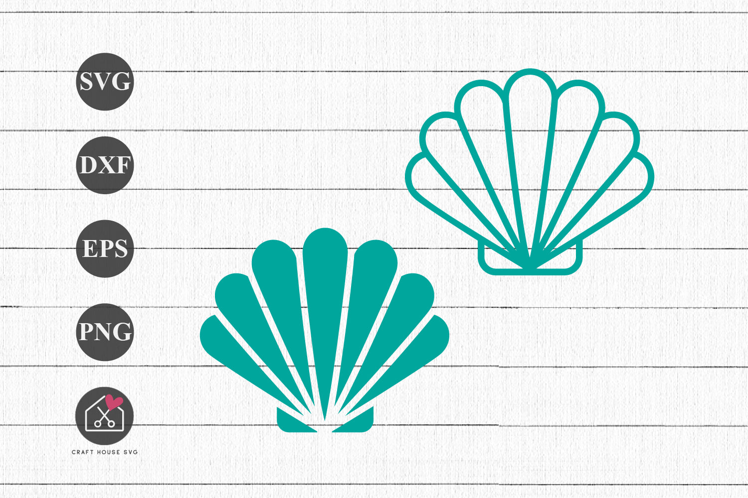 FREE Shell SVG Summer Shirt Cut Files