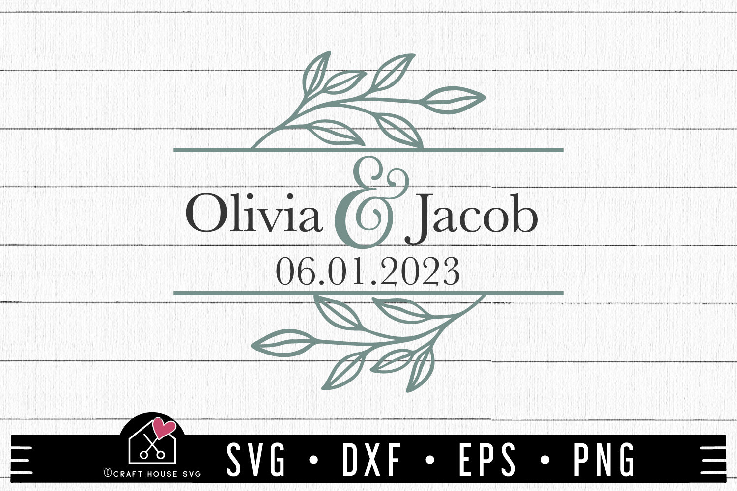 FREE Wedding Monogram SVG Wedding Welcome Sign Cut Files