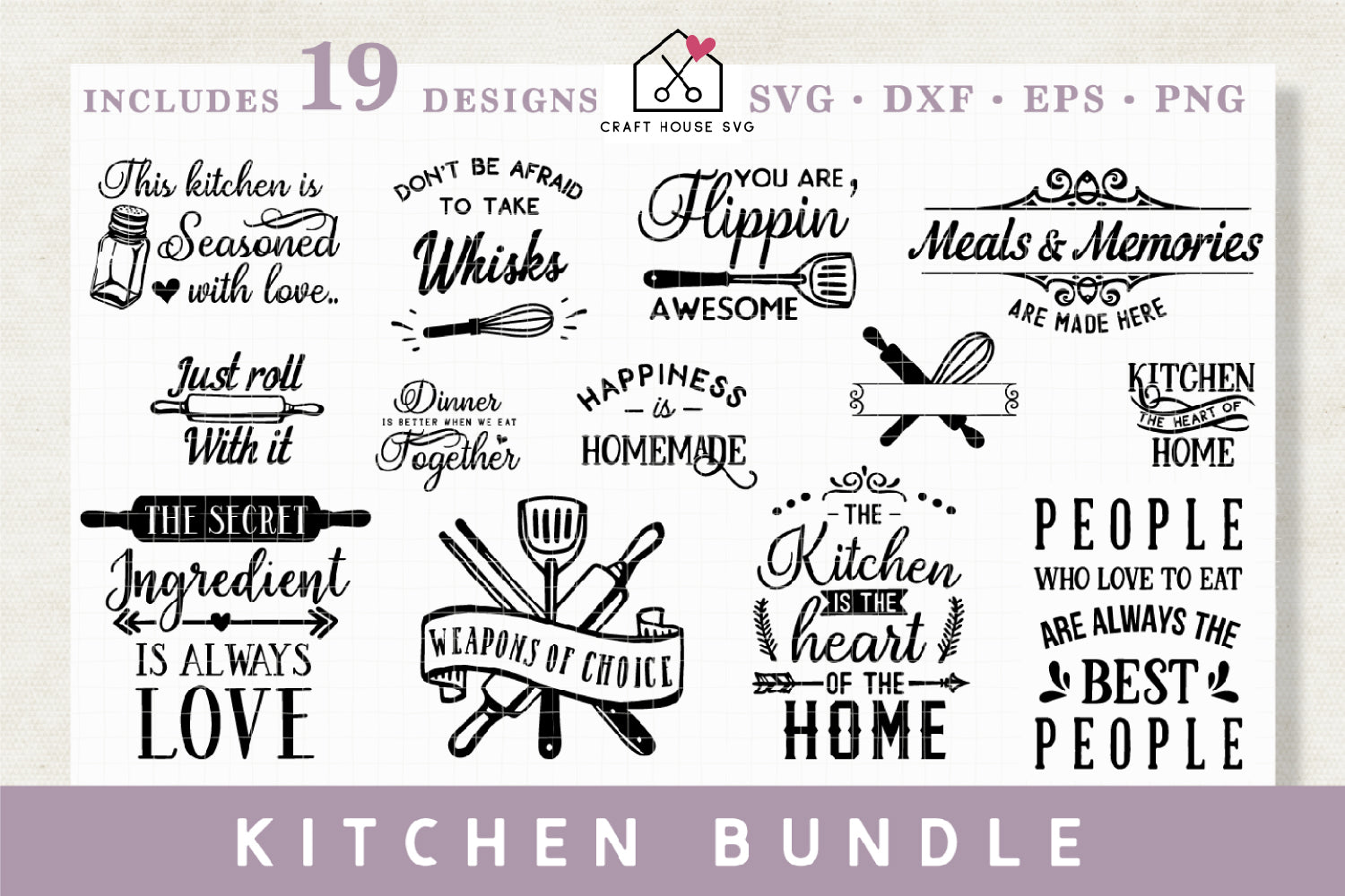 Kitchen SVG Bundle