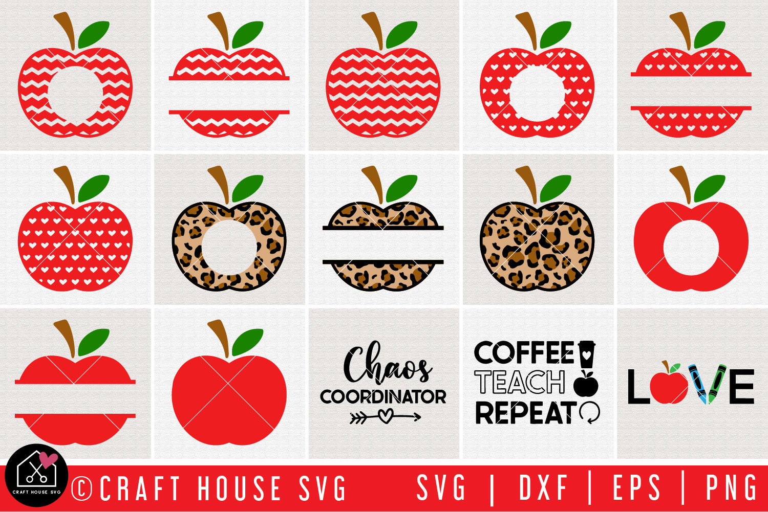 Teacher SVG Bundle