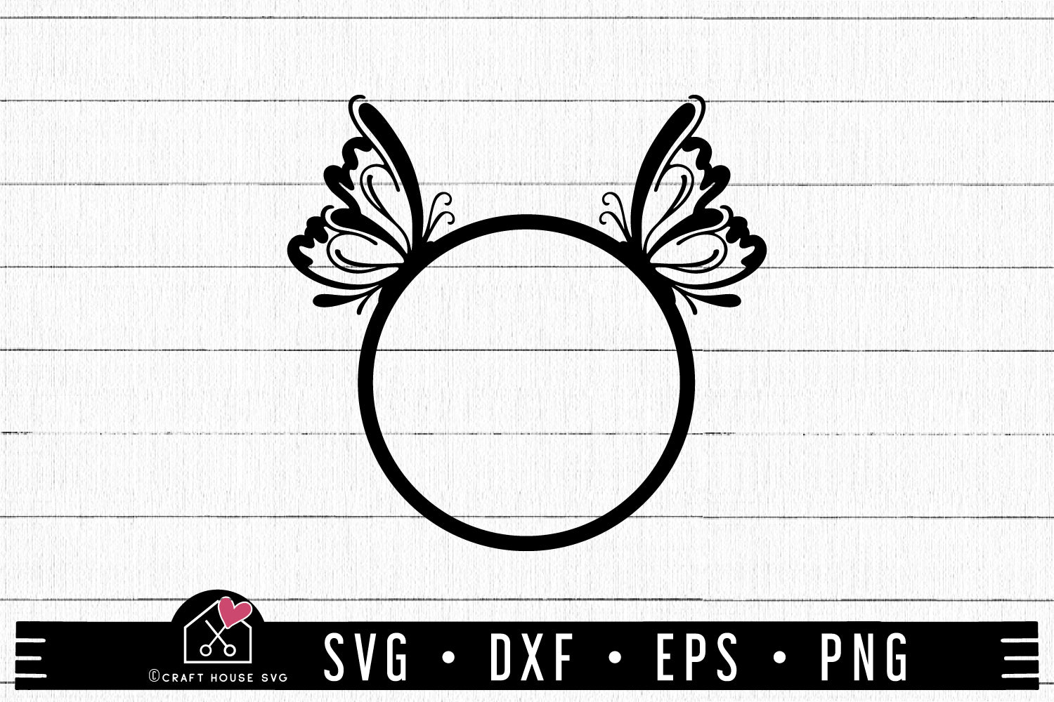 Butterfly SVG file | Butterfly Monogram Frame SVG MF103