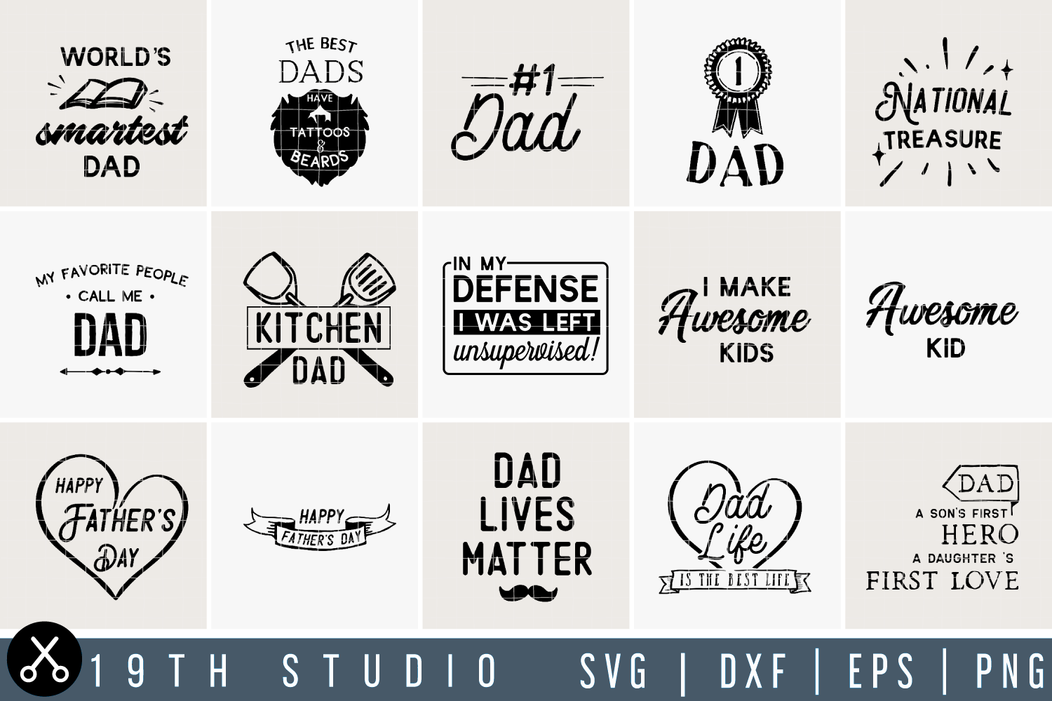 Dad life SVG Bundle - M8 Craft House SVG - SVG files for Cricut and Silhouette