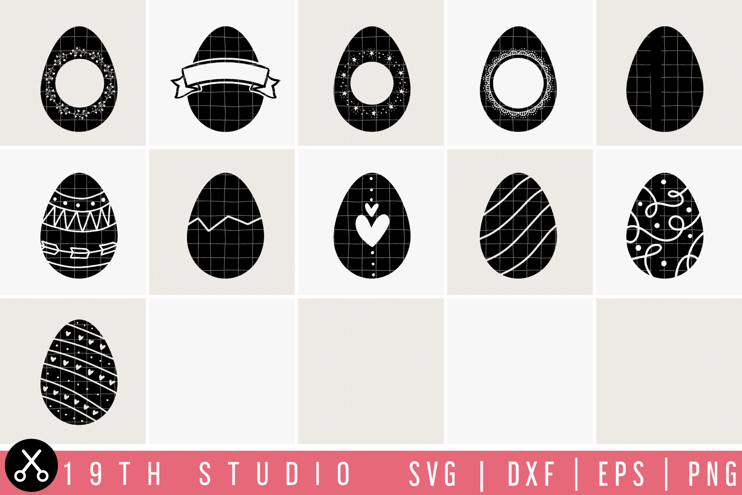 Easter SVG bundle - M9 Craft House SVG - SVG files for Cricut and Silhouette
