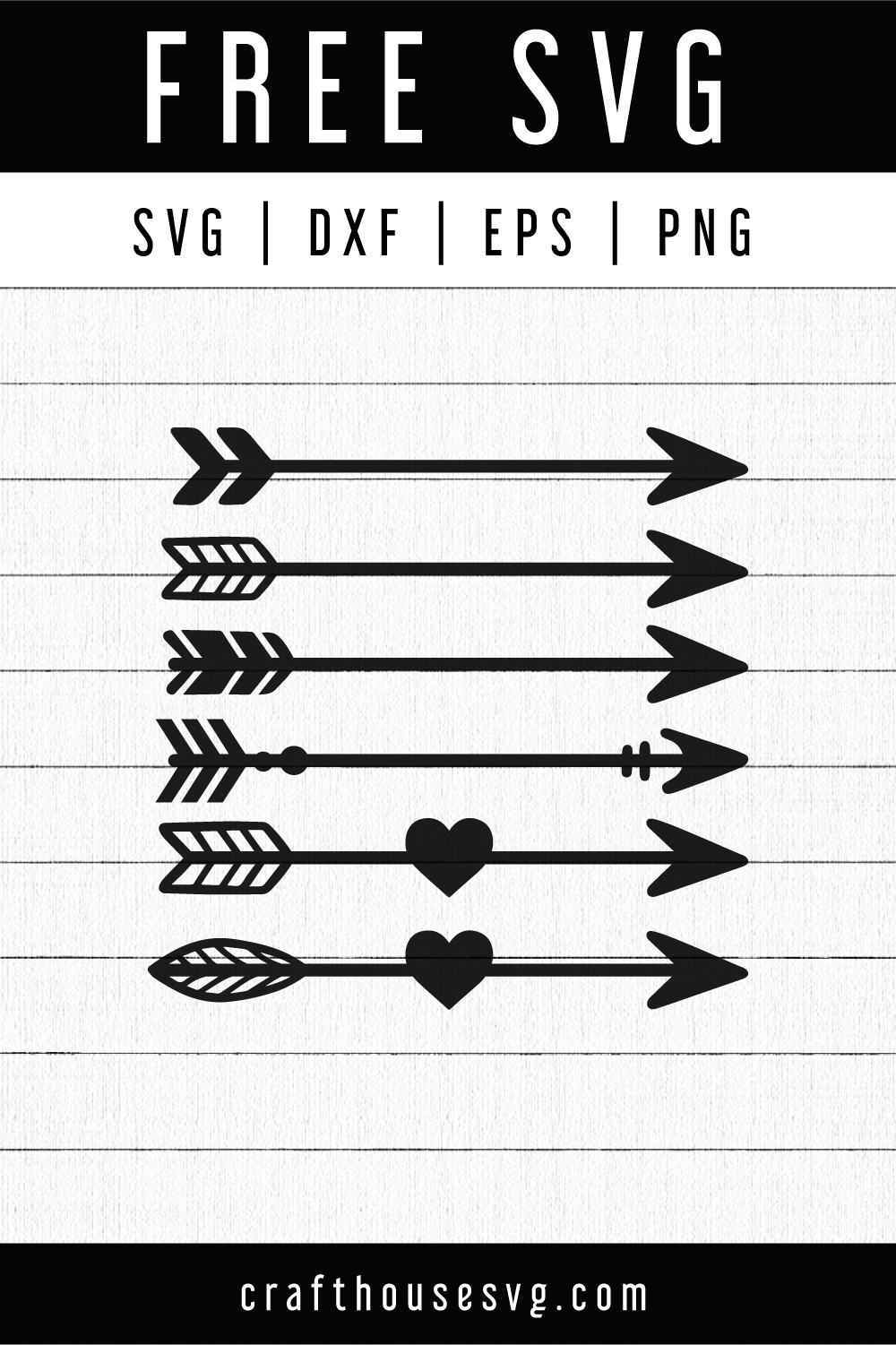 FREE Arrows SVG | FB131 Craft House SVG - SVG files for Cricut and Silhouette