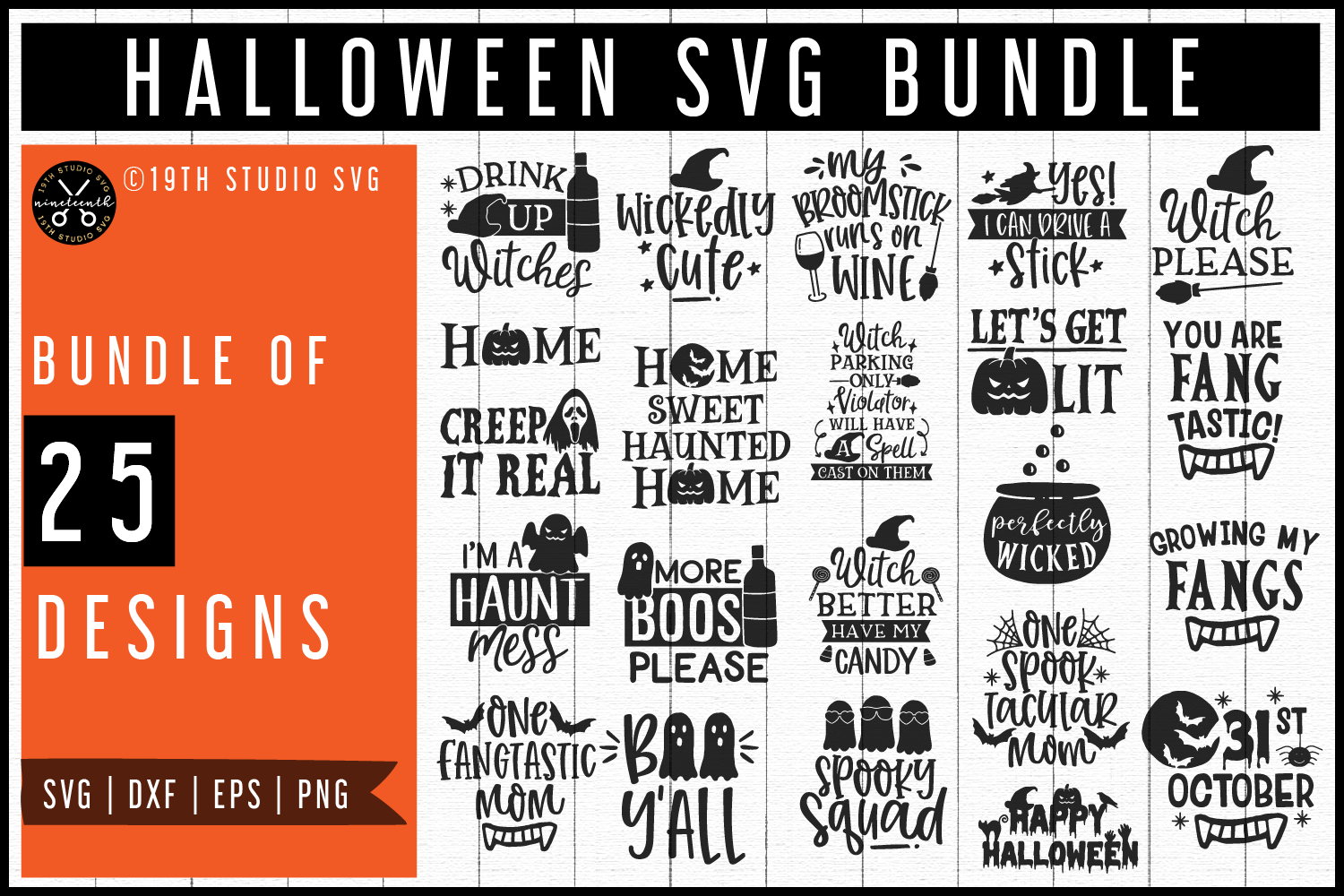 Halloween SVG Bundle | MB59 Craft House SVG - SVG files for Cricut and Silhouette