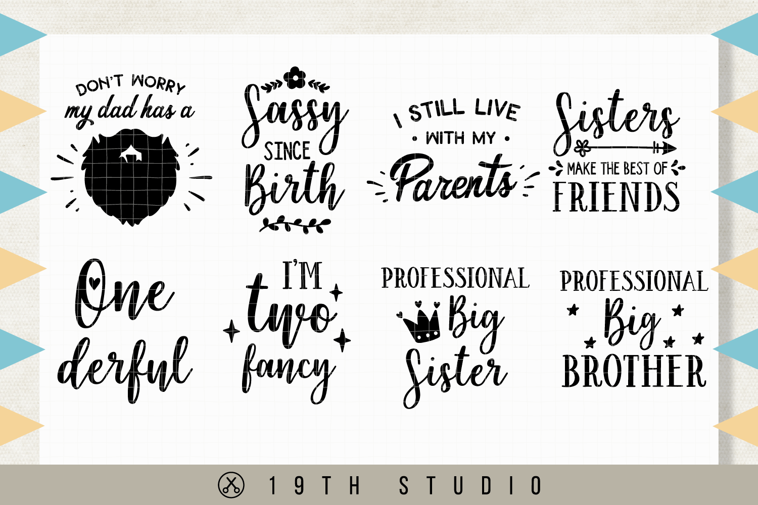 Kids SVG Bundle - M17 Craft House SVG - SVG files for Cricut and Silhouette