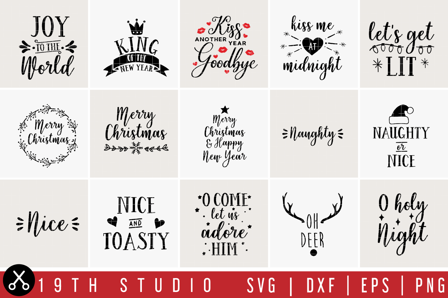 Mega Holidays SVG Bundle - M21 Craft House SVG - SVG files for Cricut and Silhouette