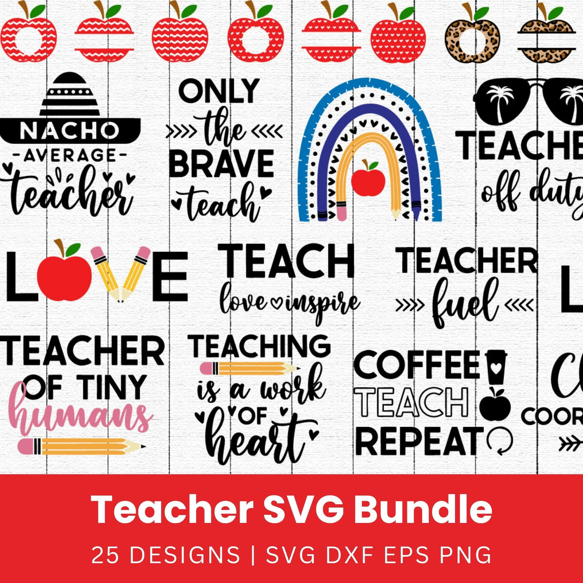 Teacher SVG Bundle