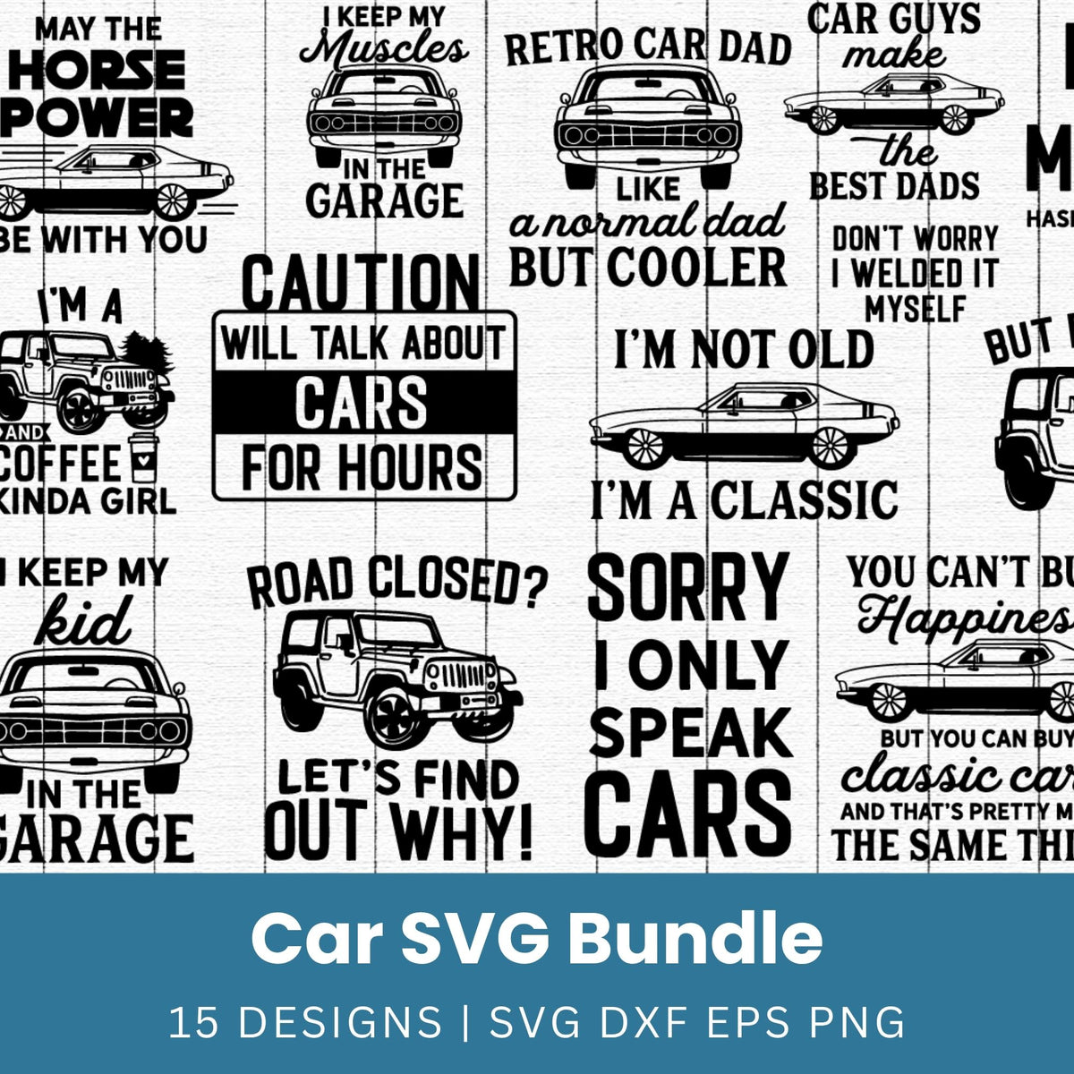 Car Lover SVG Bundle