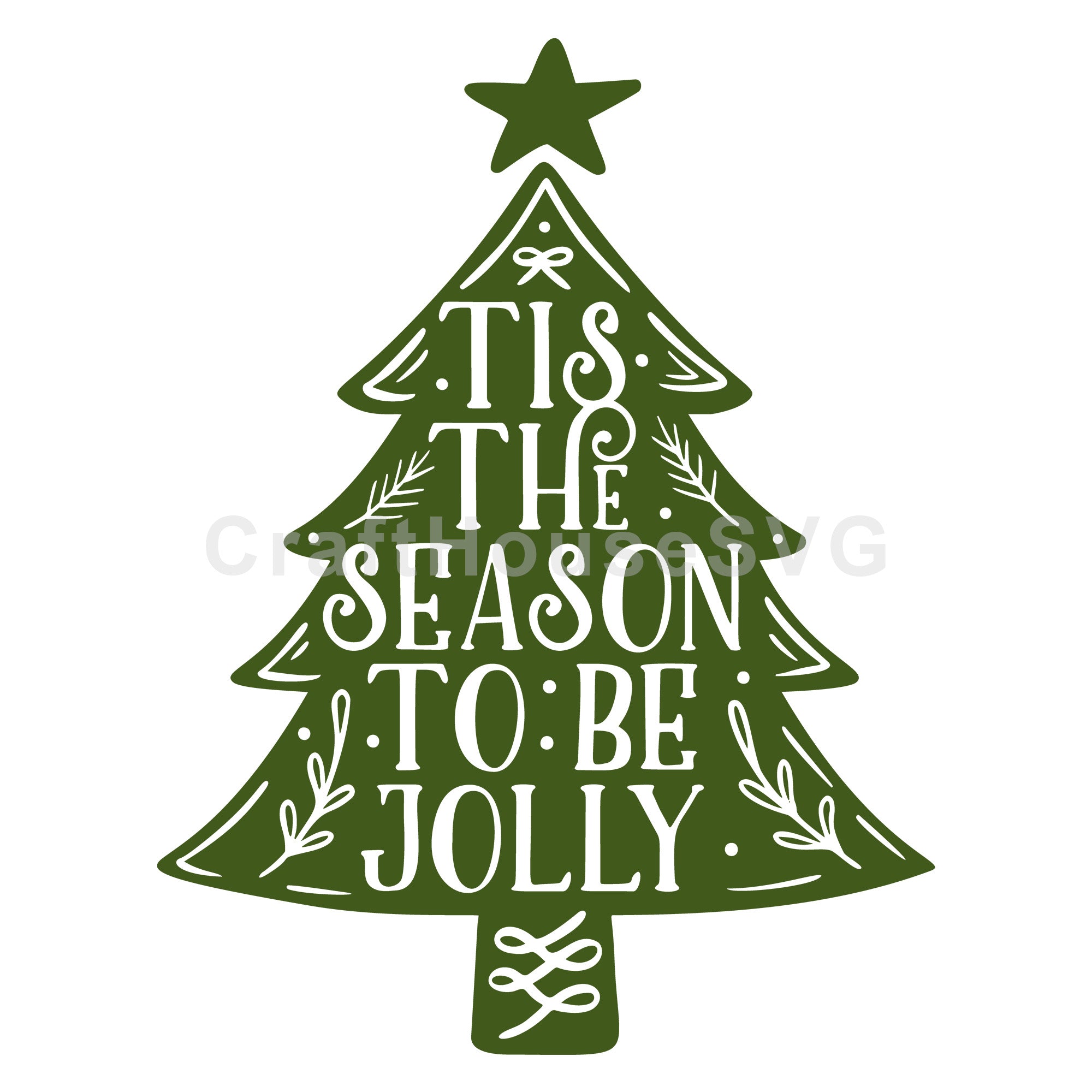 Tis the season to be jolly SVG