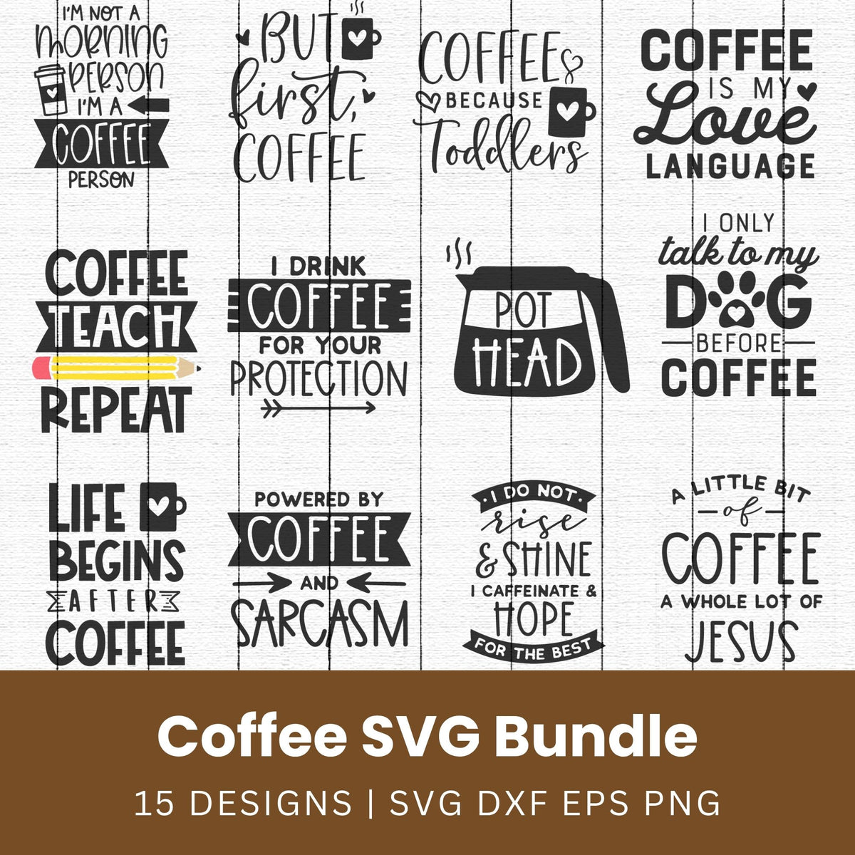 Coffee SVG Bundle