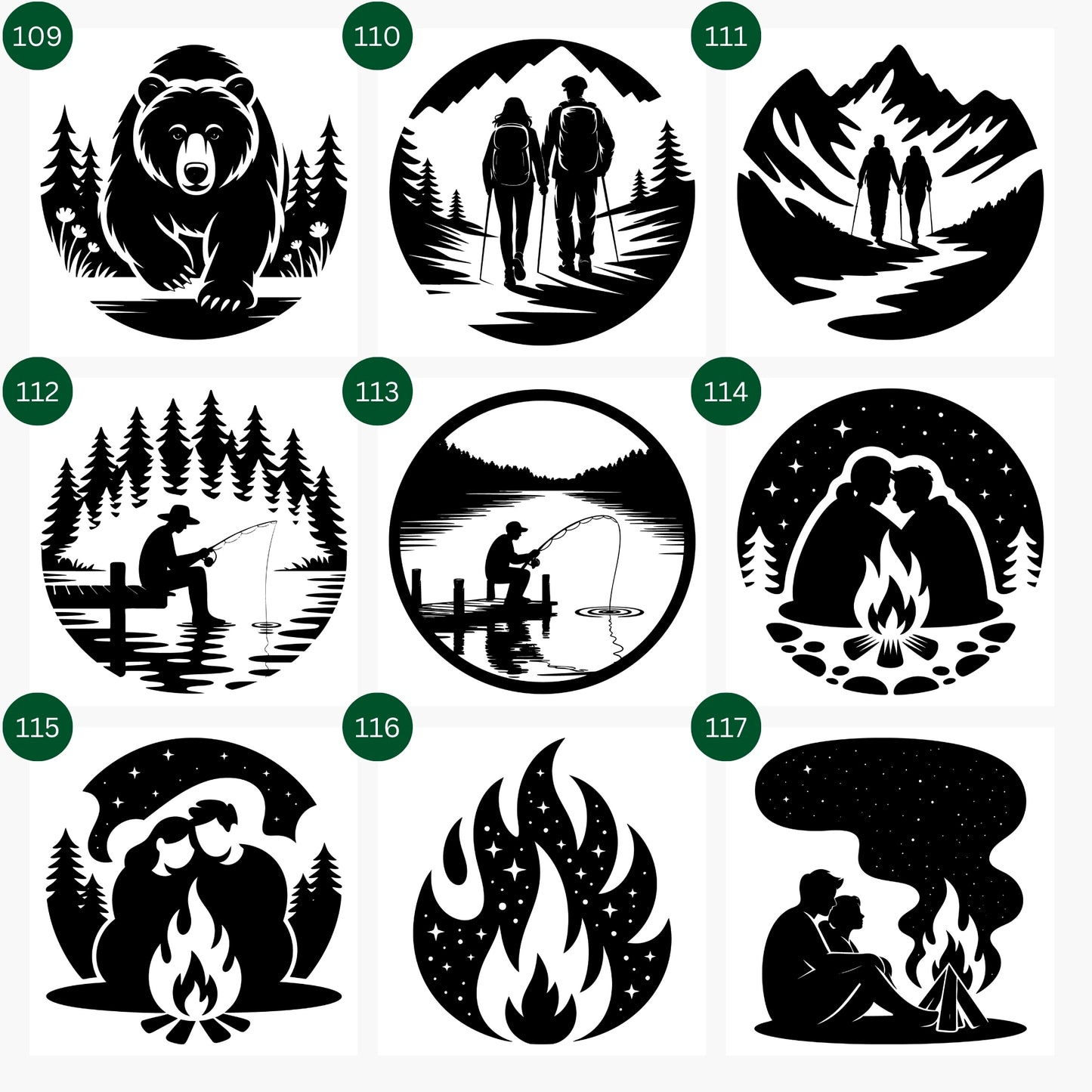 Wilderness SVG Bundle - Craft House SVG